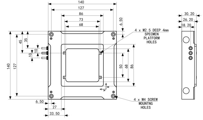 PT-NM100 /PT-NM100Z15納米定位平臺