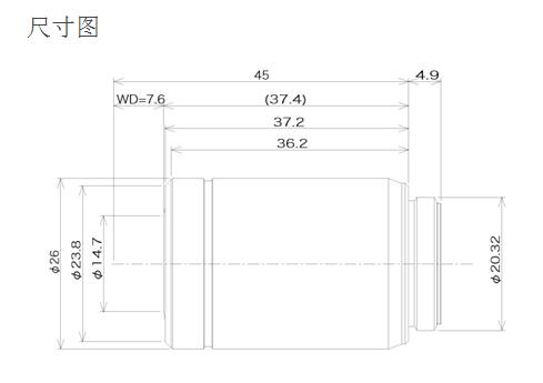 奧林巴斯物鏡 超長(zhǎng)工作距離平場(chǎng)消色差物鏡 SLMPLN