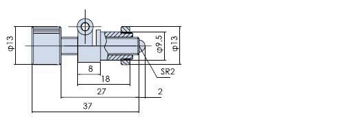 PT-05LW 高精度螺紋副（微動螺桿 細(xì)分螺桿 驅(qū)動螺桿 6*0.25）