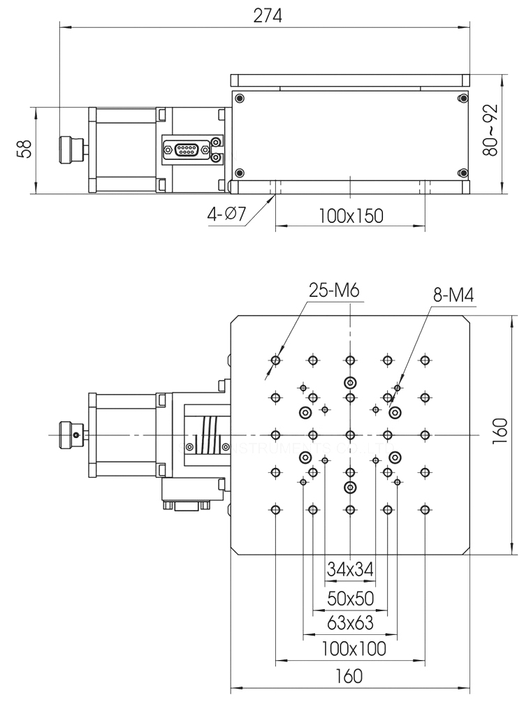 精密型升降臺電控垂直升降臺Z軸高低調節(jié)滑臺位移調節(jié)