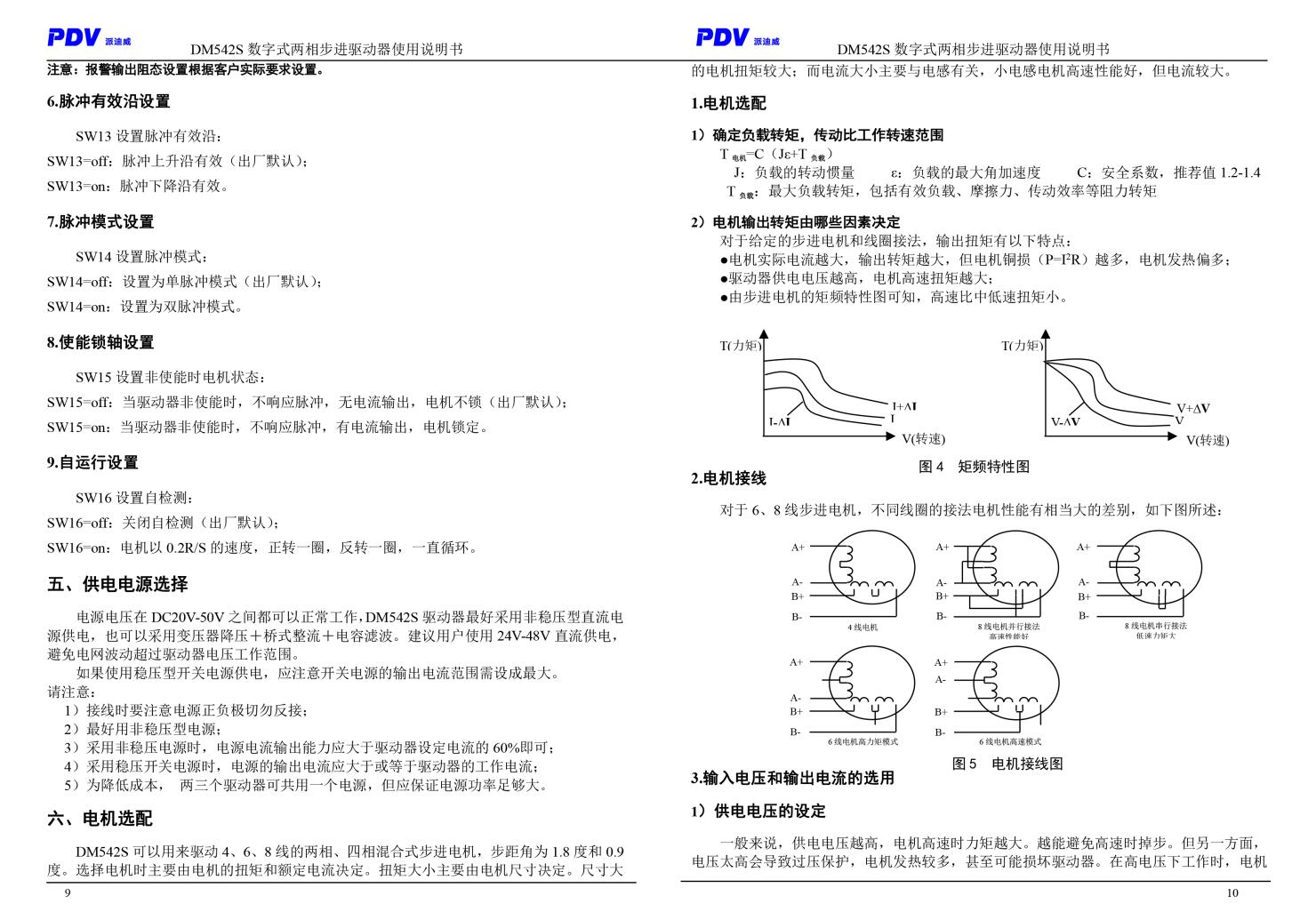 DM415S/DM542S型數(shù)字式兩相步進電機驅(qū)動器 驅(qū)動卡 可配用各式電動平臺