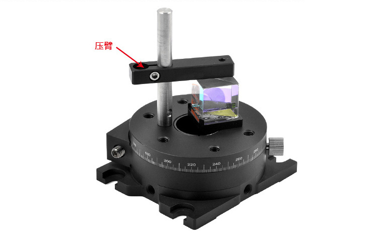 360度手動(dòng)旋轉(zhuǎn)臺R軸微調(diào)移動(dòng)平臺光學(xué)實(shí)驗(yàn)配件 PT-SD81