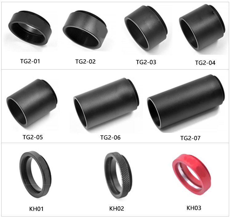 公轉(zhuǎn)母透鏡套管延長管籠式遮光筒光學實驗30mm鏡筒