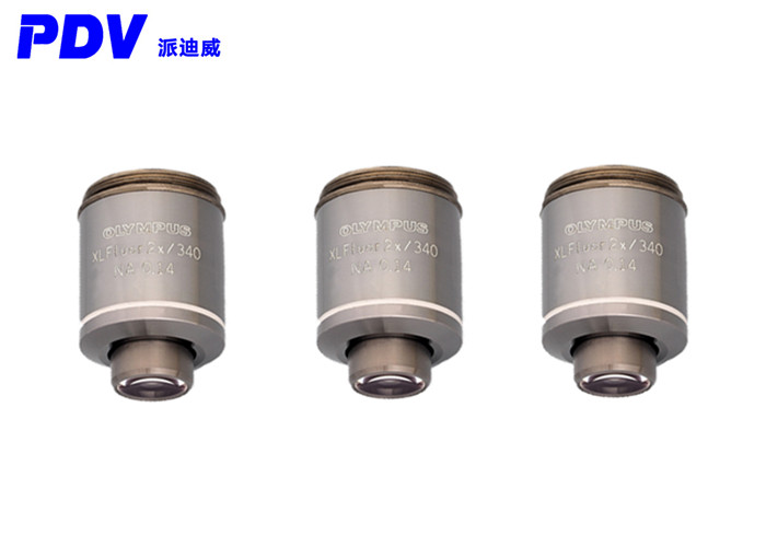 奧林巴斯XLFLUOR4X/340大視野高數(shù)值孔徑半復(fù)消色差物鏡波長340nm