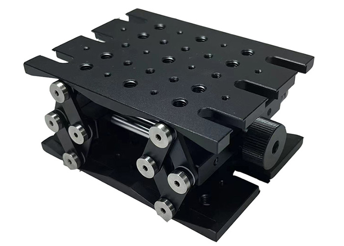 Z軸剪式升降臺(tái)手動(dòng)精密微調(diào)位移臺(tái)實(shí)驗(yàn)室升降滑臺(tái) PT-SD415(手輪)