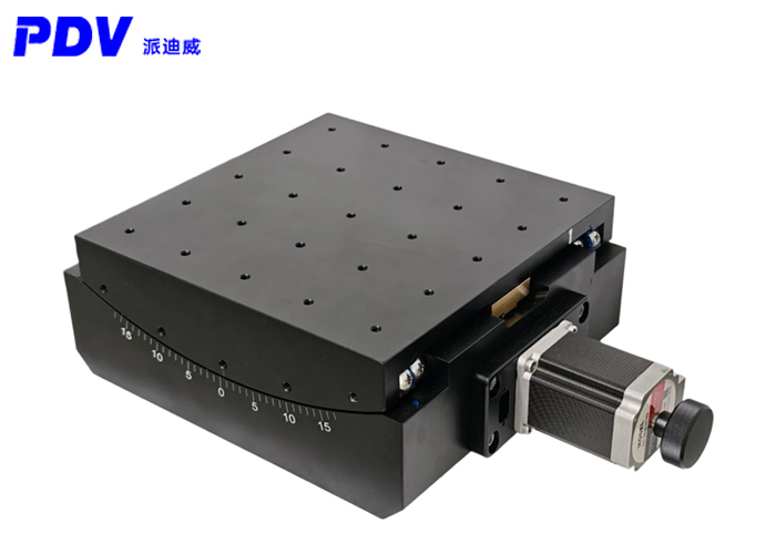 大臺面精密電動角位臺滑臺 臺面尺寸250*340mm承載50公斤PT-GD250