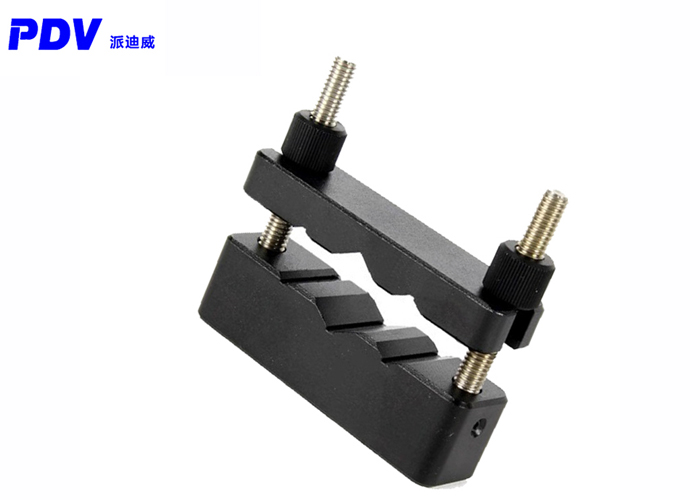 V型光纖卡具 多槽夾具 光學(xué)支架 實(shí)驗室光纖固定器PGG101-104