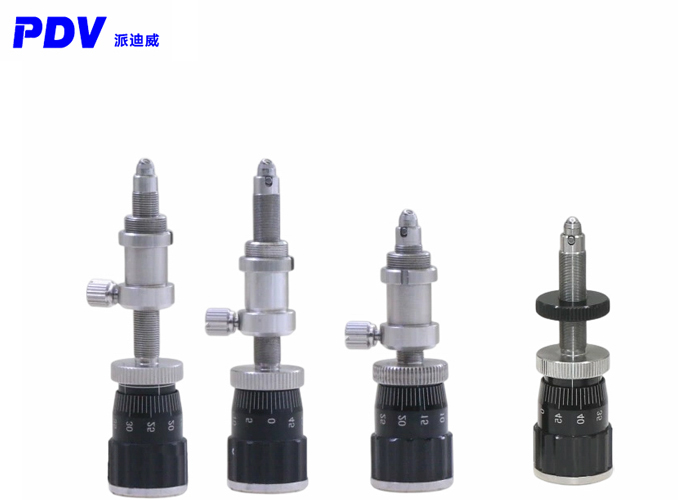 精密差分微分頭\測微頭\調(diào)節(jié)器\分厘卡\促動器\超高精度2.5μm\圈