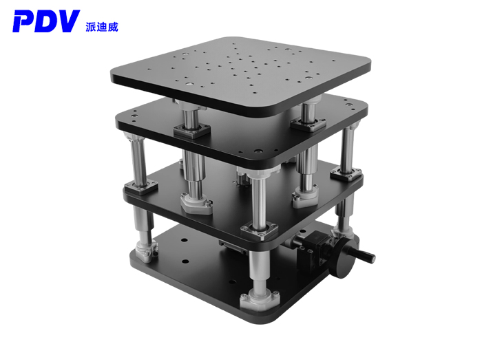PT-SD850手動升降臺光學(xué)重載Z軸工作臺 大型渦輪螺桿調(diào)整位移臺