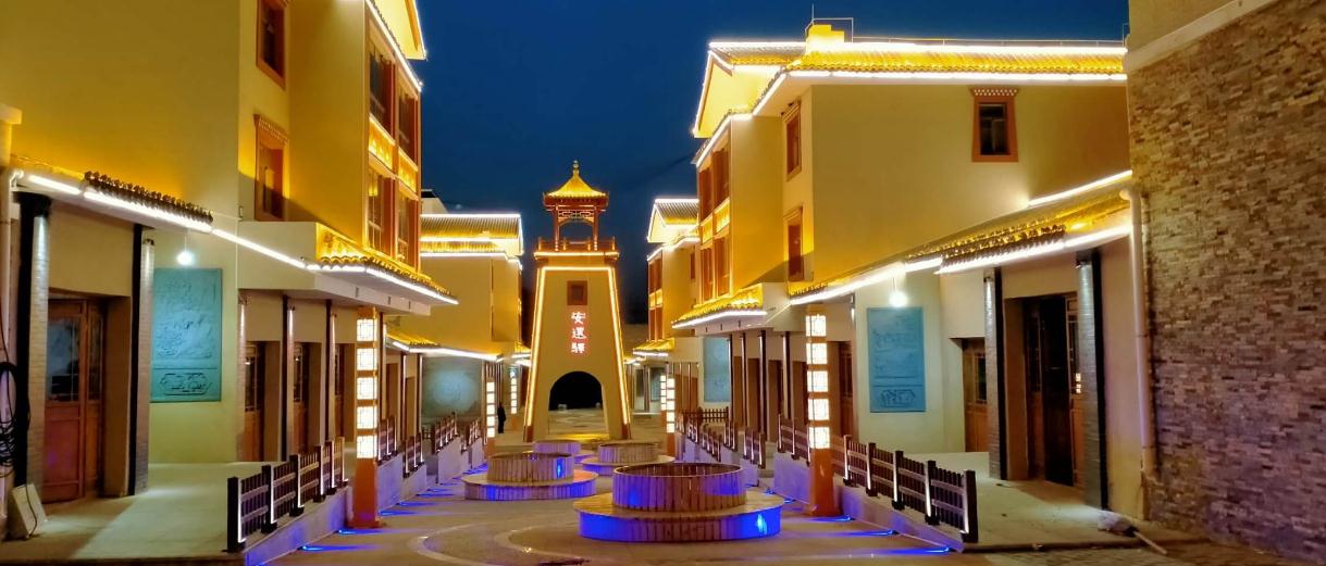 打造絢麗夜景，樓體led亮化大功臣