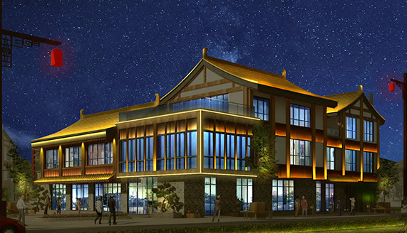 現(xiàn)代化樓體亮化——絢麗多彩的城市夜景