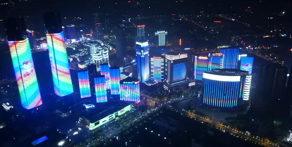 樓體亮化工程：讓城市更美麗