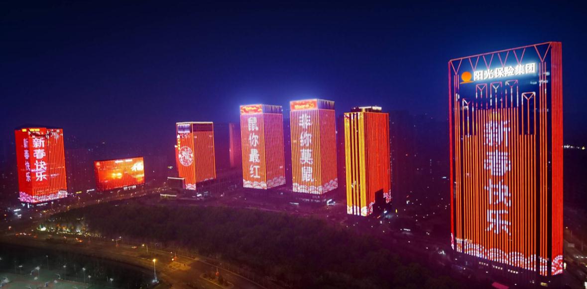 樓宇亮化工程，讓城市夜晚更耀眼